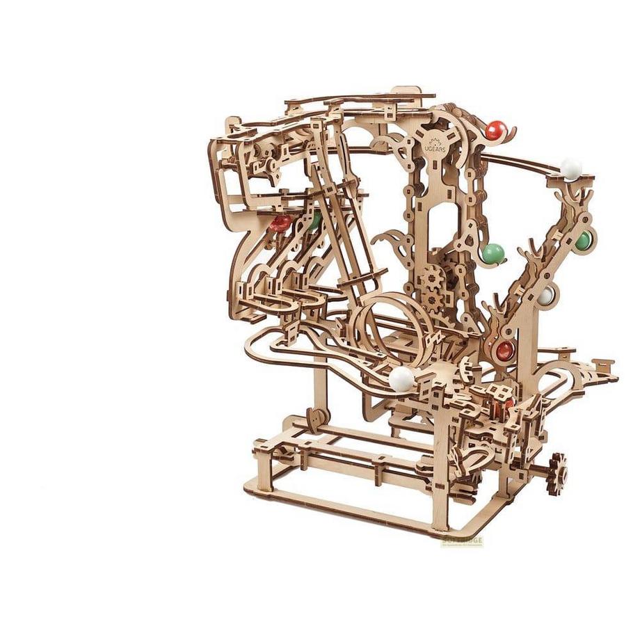 UGEARS  Murmel-Kettenbahn-Bausatz (400Teile) 