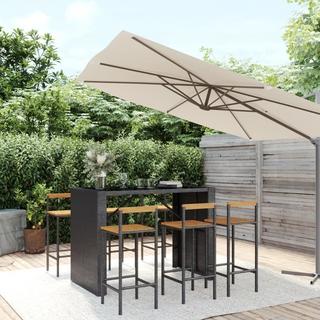 VidaXL Gartenbar set poly-rattan  