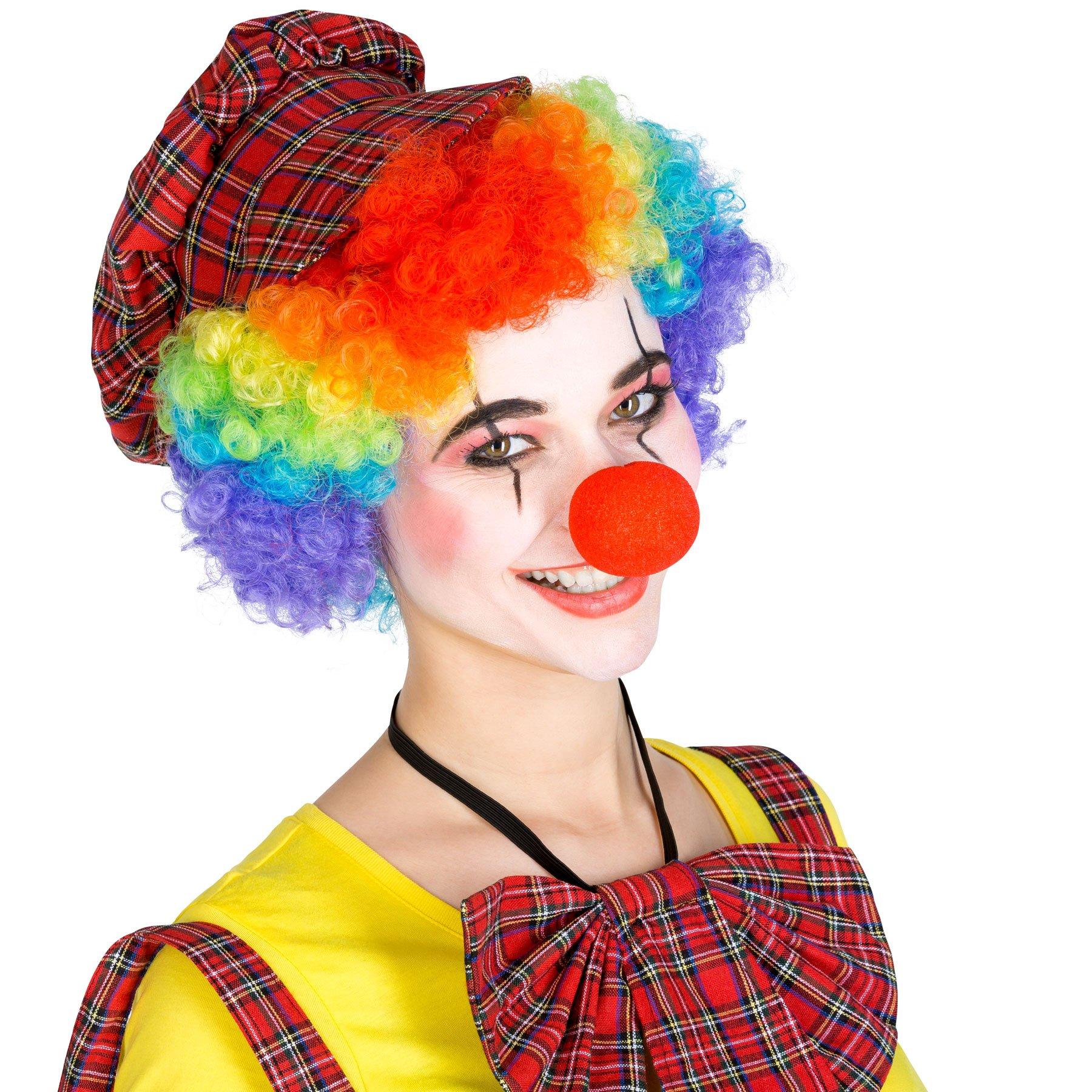 Tectake  Costume da donna - Clown Pepa 