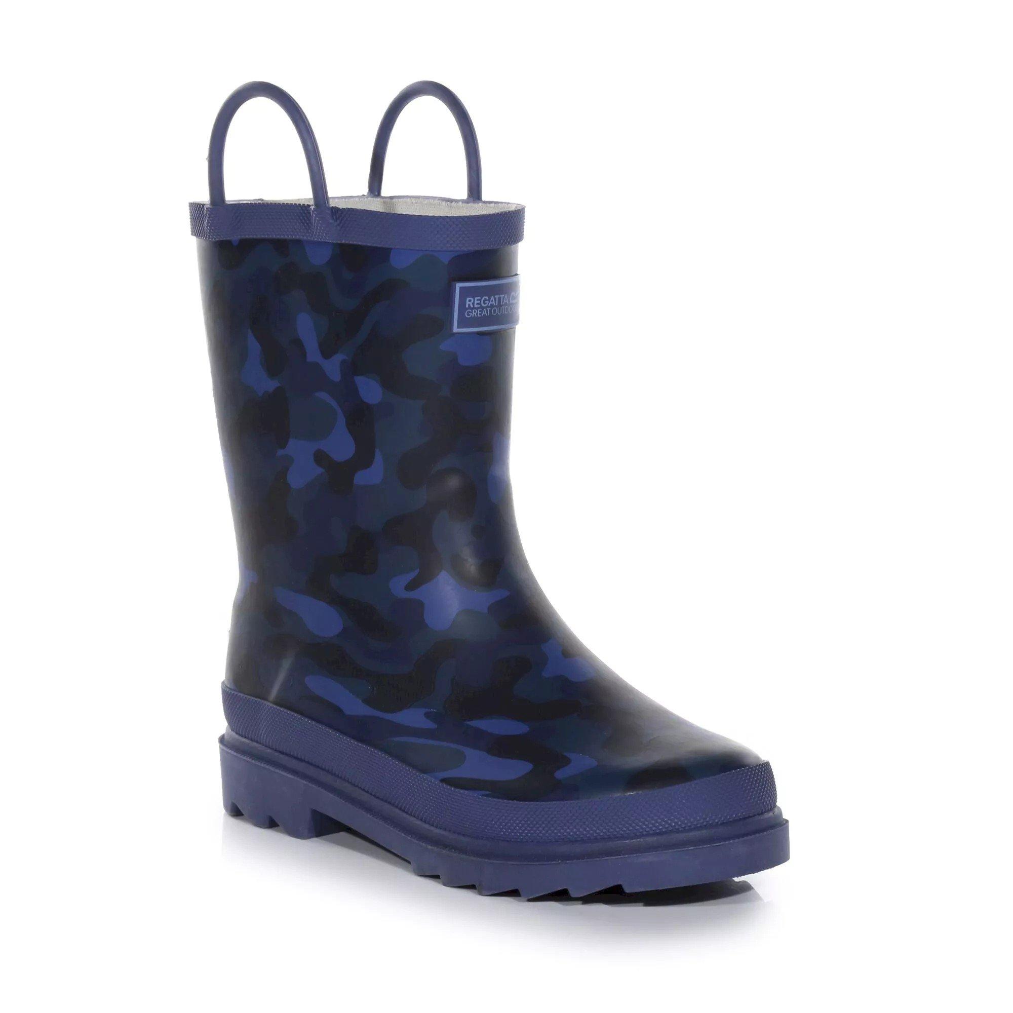 Image of Gummistiefel Minnow Unisex Blau Denim Dunkel 27