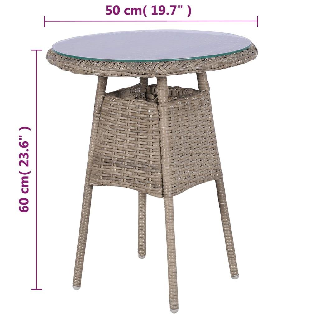 VidaXL Garten essgruppe poly-rattan  