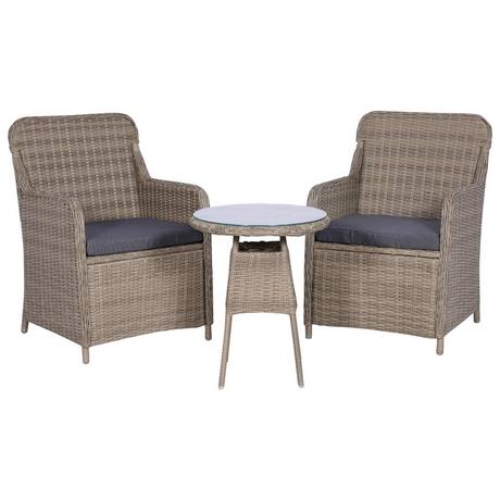 VidaXL Garten essgruppe poly-rattan  