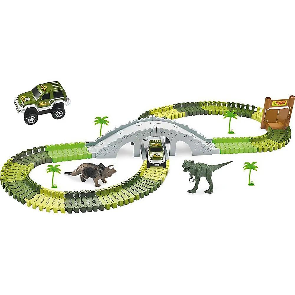 Image of Magic Traxx Bahn Dino-park Mini Set (108teile) Unisex Multicolor