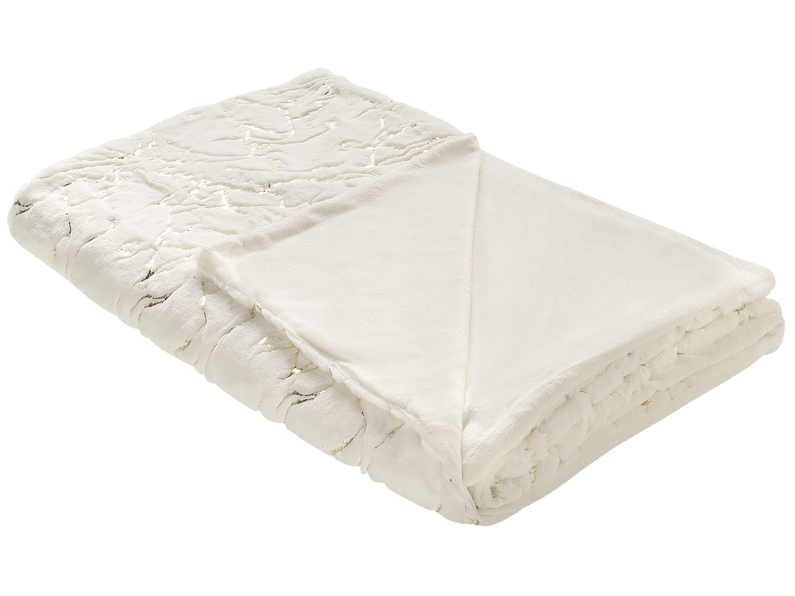 Beliani Kuscheldecke aus Polyester Modern GODAVARI  