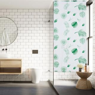 B2X Store enrouleur pour douche Feuilles vertes  
