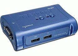 TRENDNET  TK-207K switch per keyboard-video-mouse (kvm) Blu 