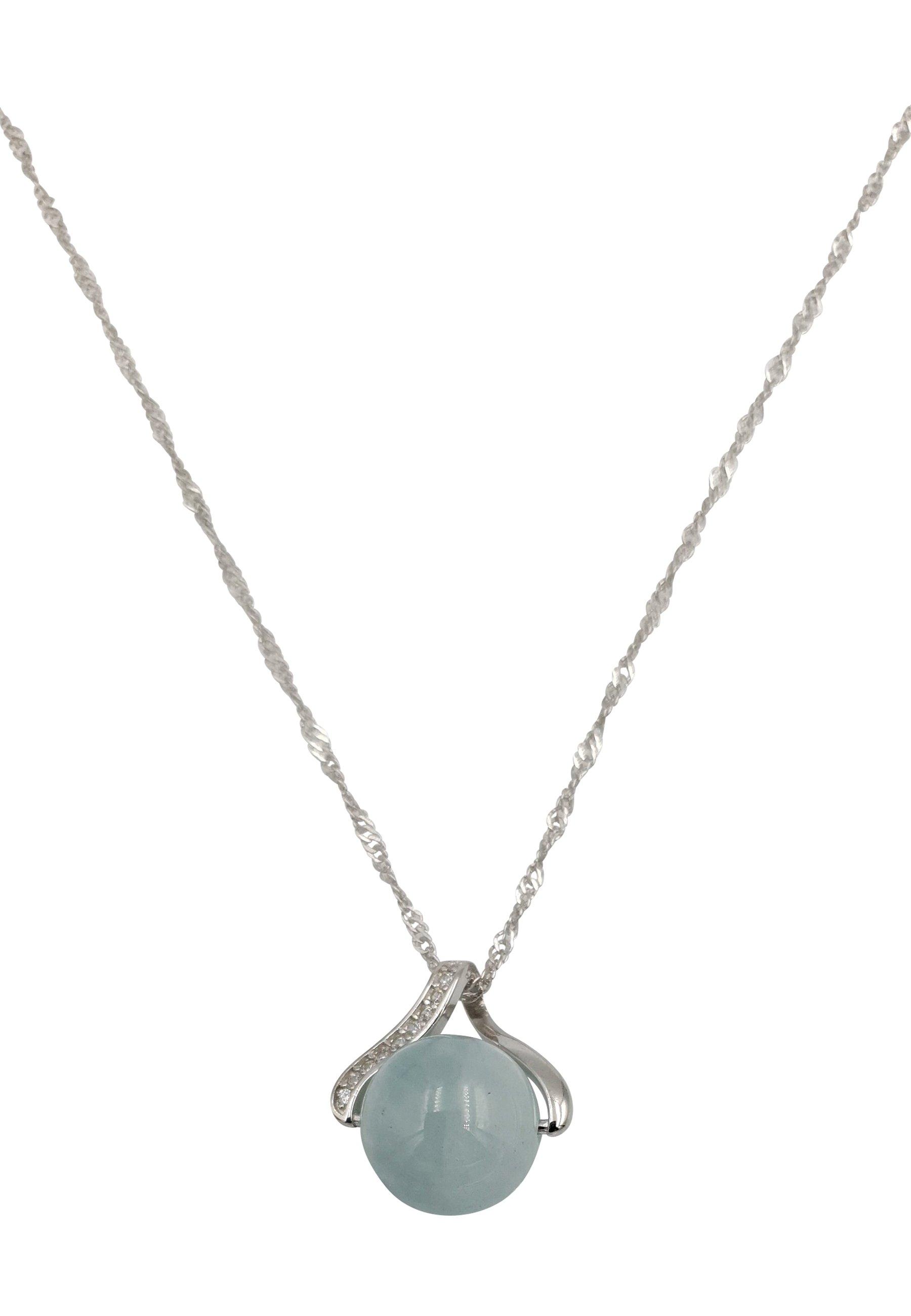 Image of Naturstein Kette Damen Aquamarine ONE SIZE