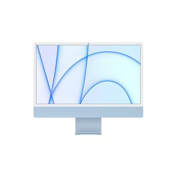 Reconditionné iMac 24" 2021 Apple M1 3,2 Ghz 8 Go 512 Go SSD Bleu - Très Bon Etat