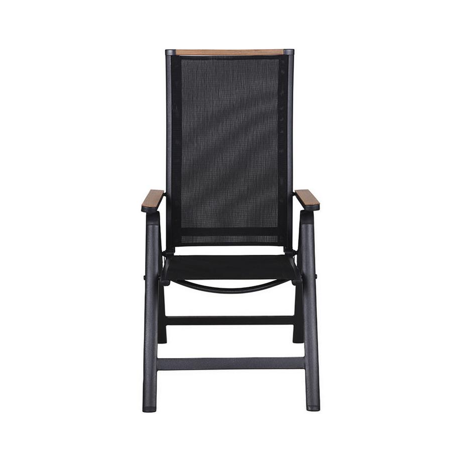 KynastExklusiv Gartenstuhl mit Lehne in Holzoptik  