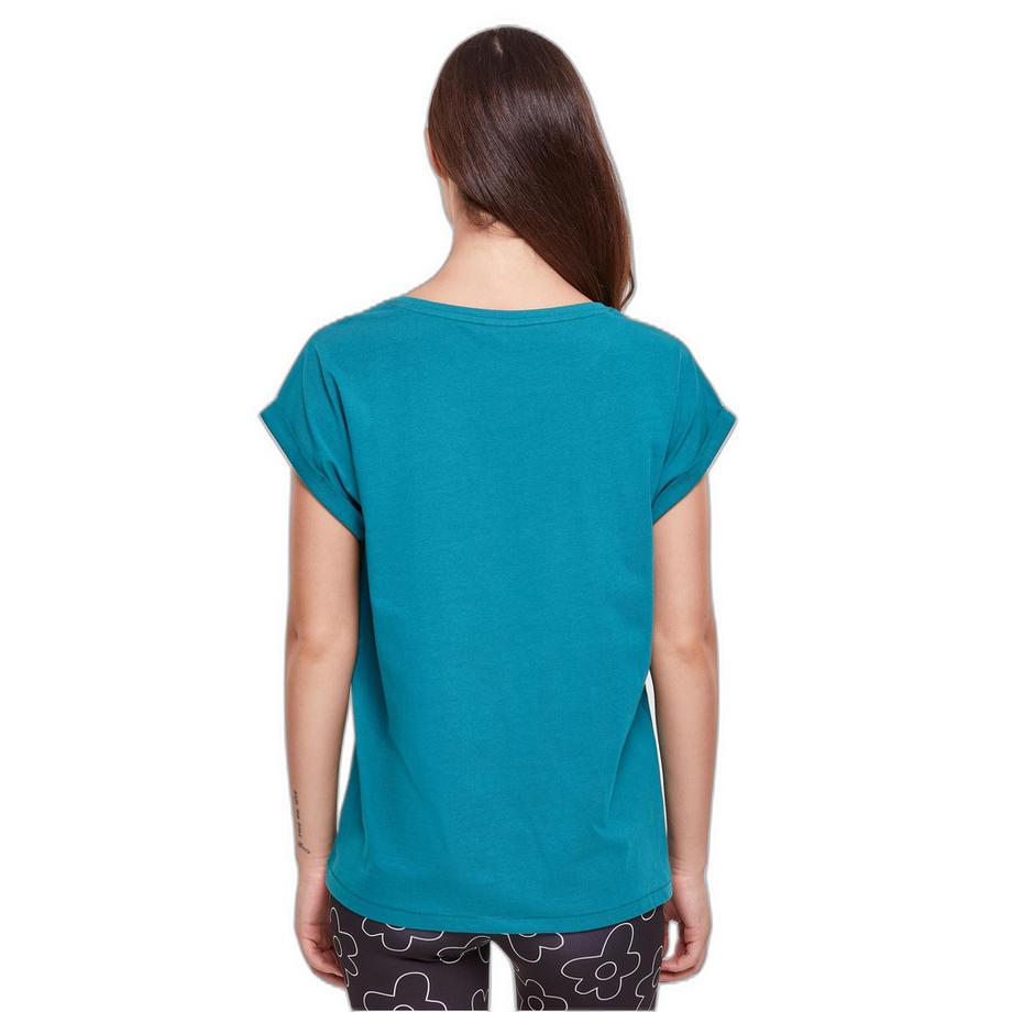URBAN CLASSICS Damen Off Shoulder T-Shirt  