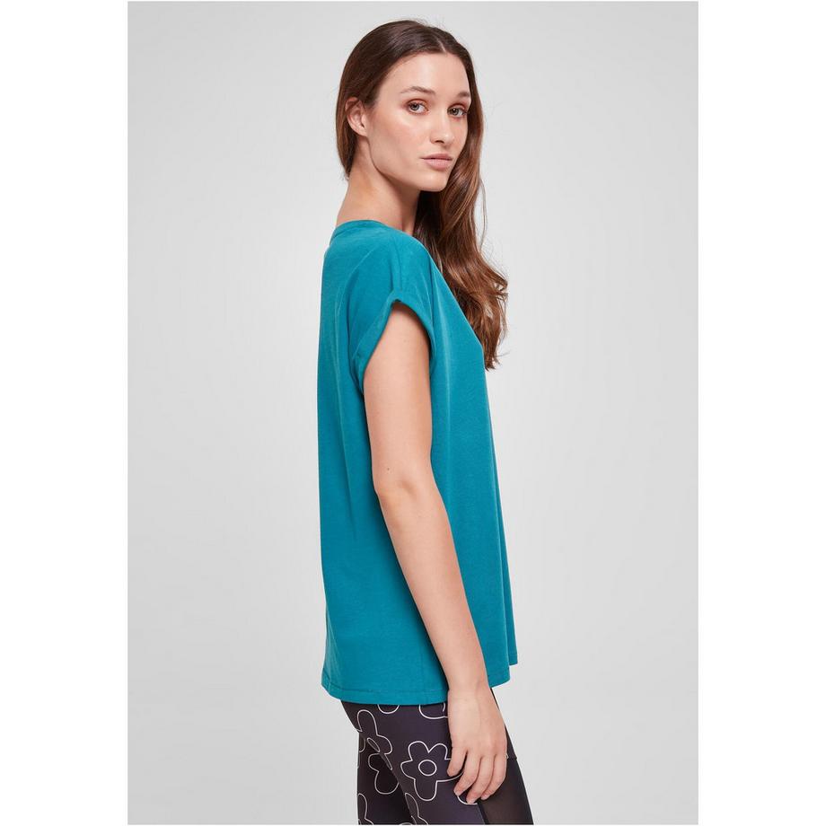 URBAN CLASSICS Damen Off Shoulder T-Shirt  