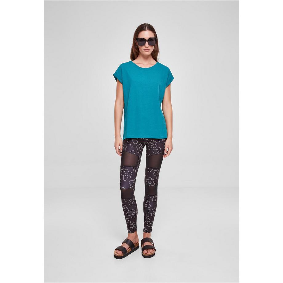 URBAN CLASSICS Damen Off Shoulder T-Shirt  