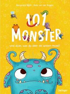 101 Monster und alles, was du über sie wissen musst! van der Bogen, Ruby; Helm, Alexandra (Illustrationen) Gebundene Ausgabe 