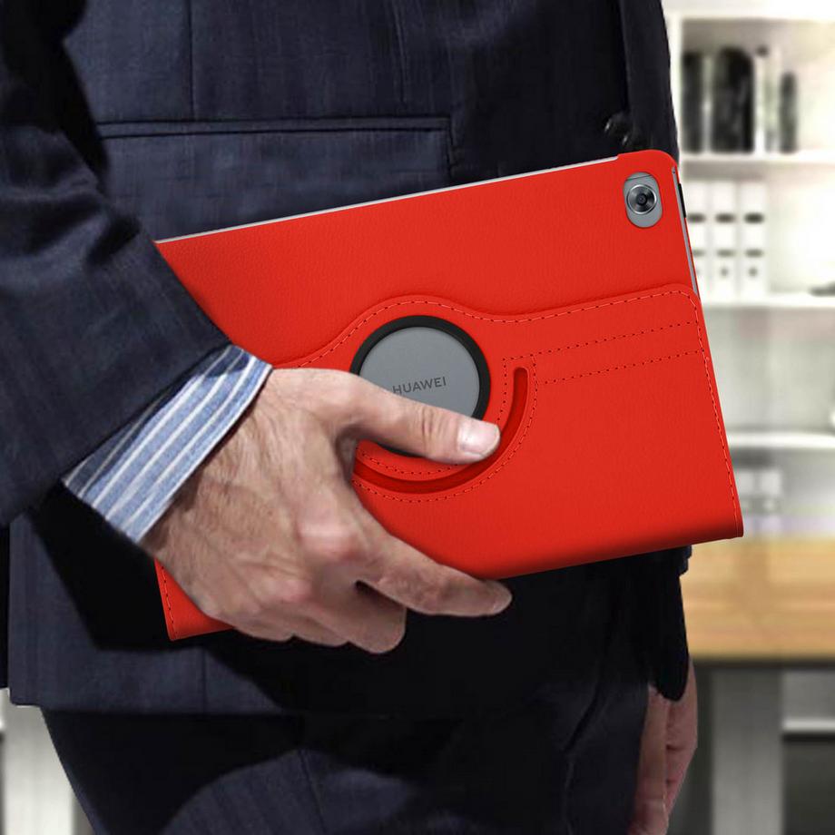 Avizar  360 Hülle Huawei MediaPad M5 Lite Rot 
