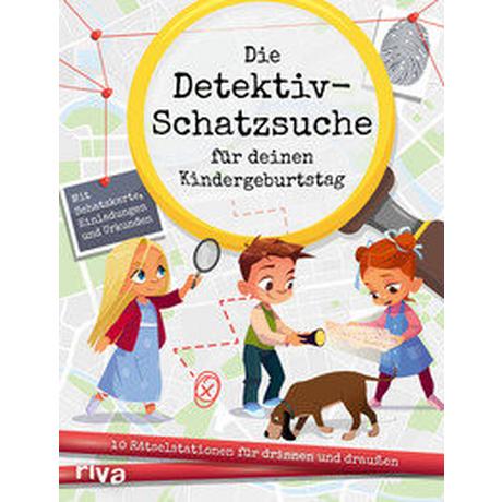 Die Detektiv-Schatzsuche für deinen Kindergeburtstag Aydemir, Catharina Copertina rigida 