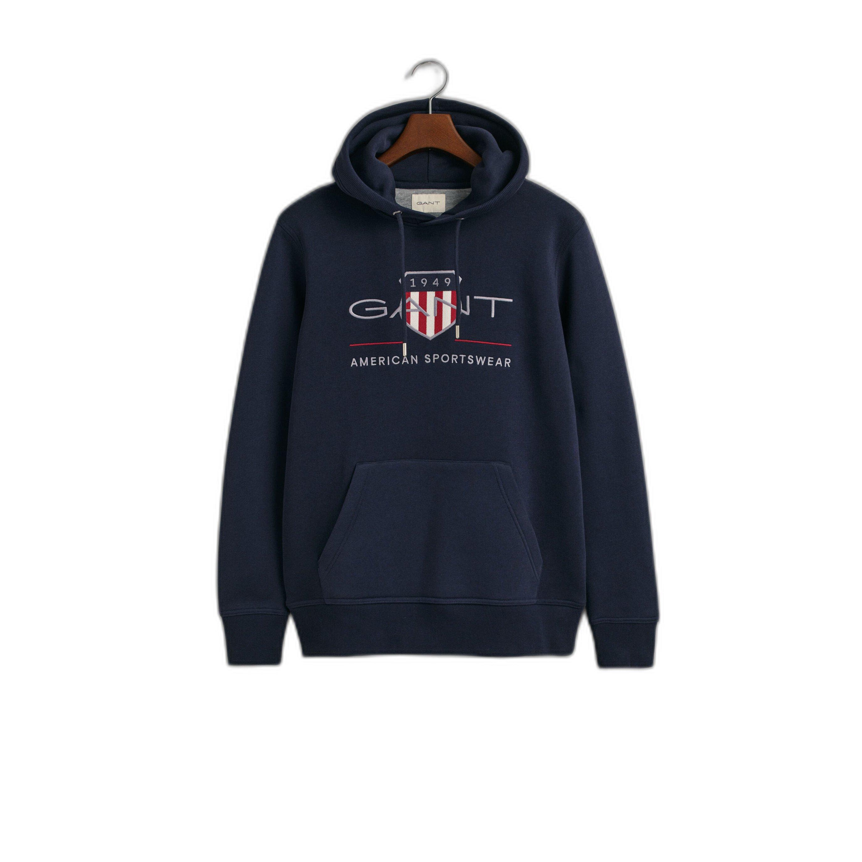 Image of Hoodie Archive Shield Herren Blau S