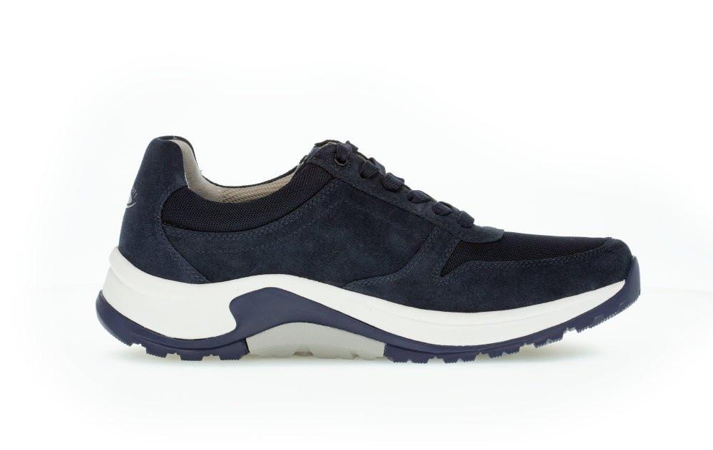 Image of 8000.14.01 - Wildleder Wandersneaker Herren Blau 39