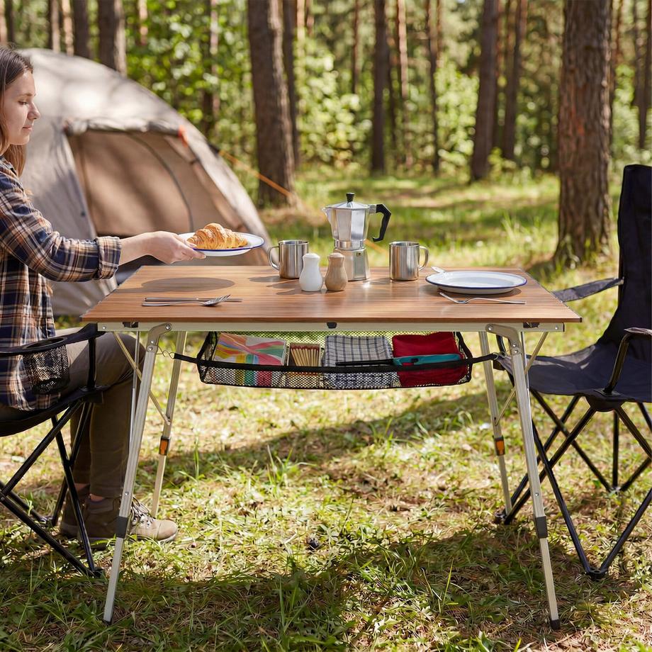 Tectake  Table de camping pliables 