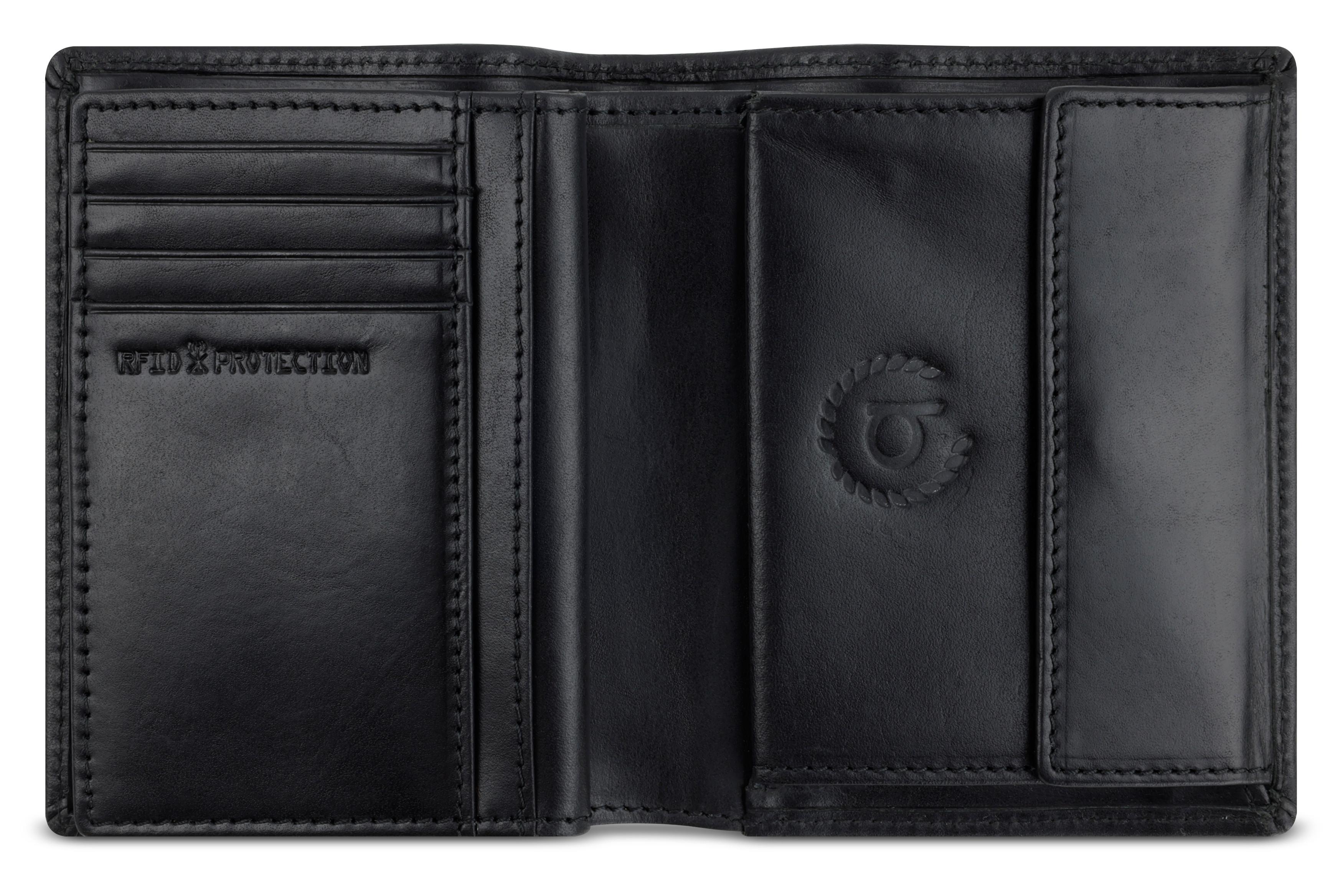 BUGATTI Remo Hochformatbörse mit Klappe  