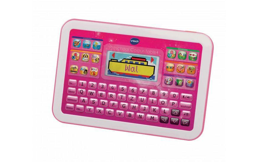 Image of Ready Set School Preschool Colour Tablet Pink (DE) Pink