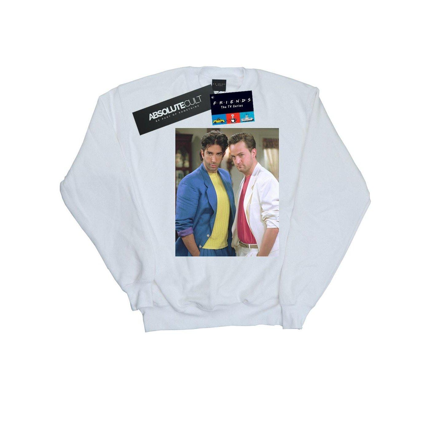 Image of 80's Ross And Chandler Sweatshirt Mädchen Weiss 128