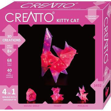 Creatto Leuchtende 3D-Katze