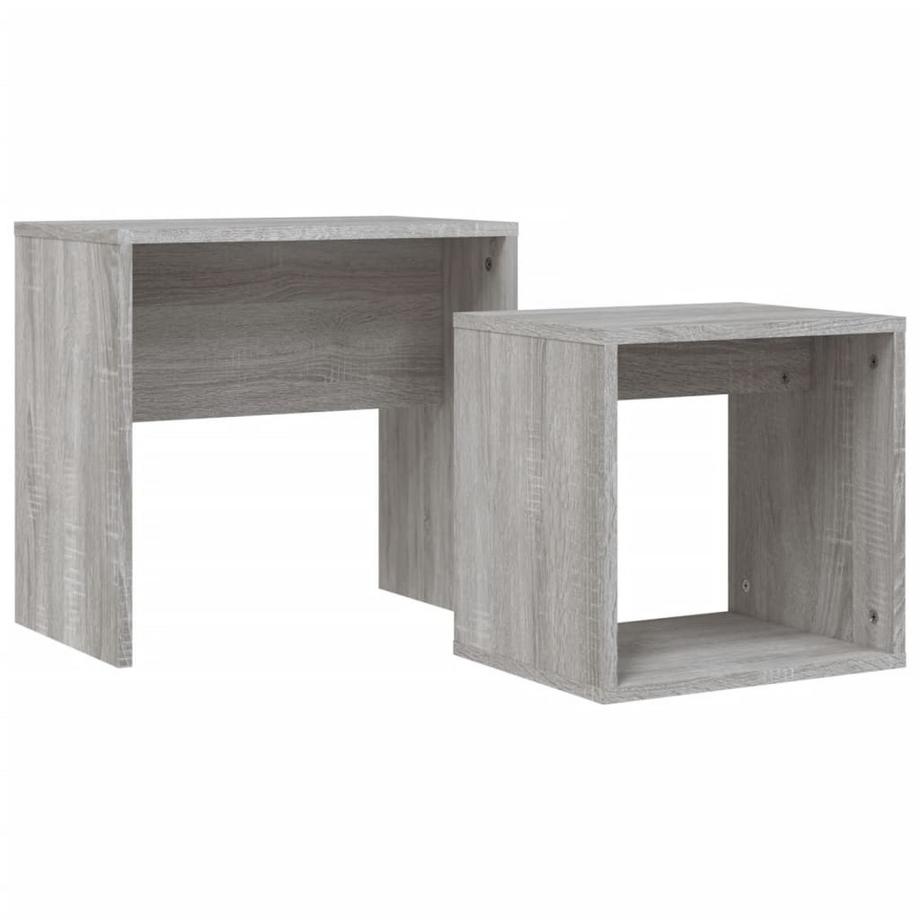 Table basse gigogne bois d'ingénierie