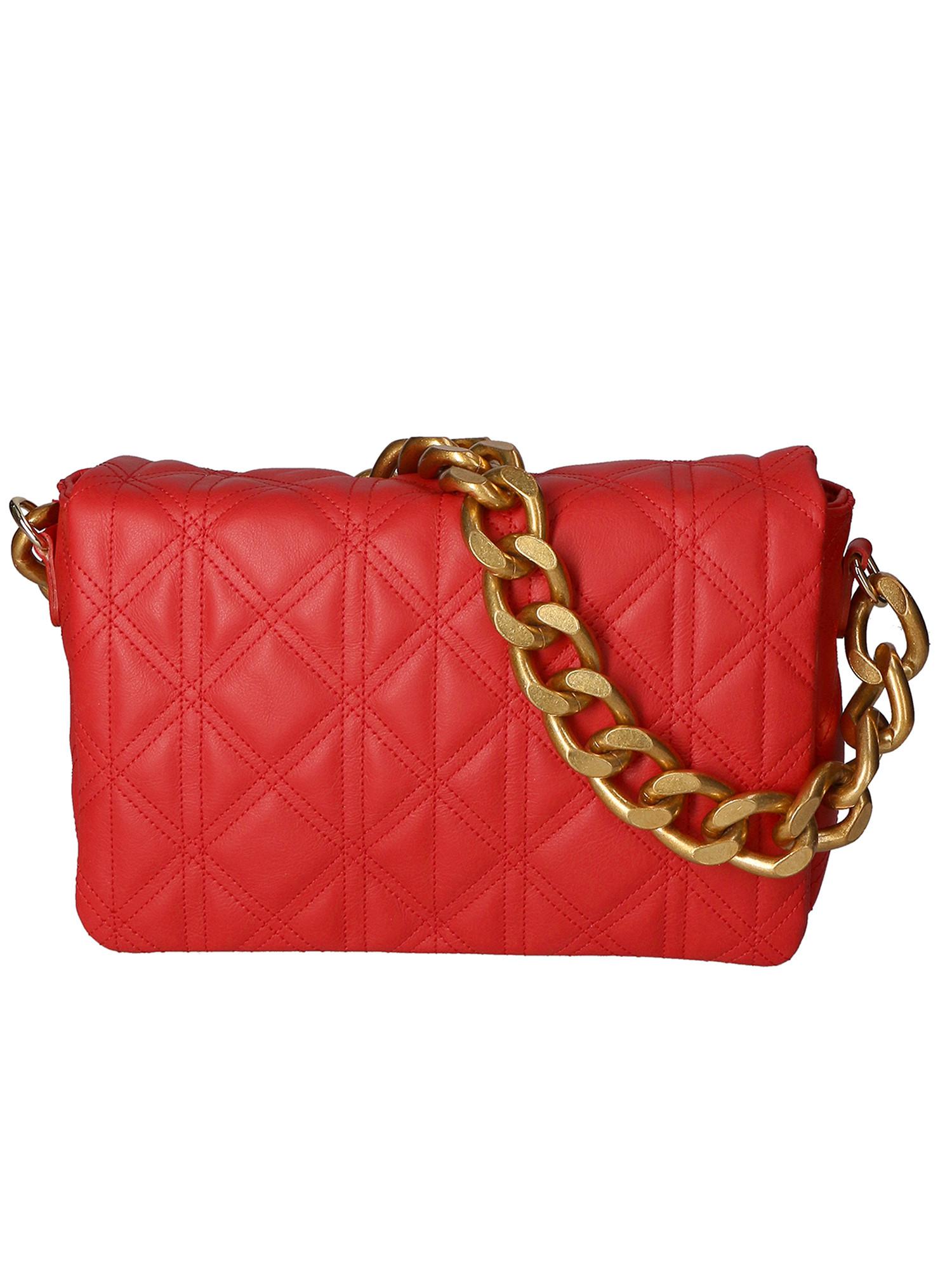 Image of Handtasche Damen Dunkelrot ONE SIZE