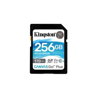 Kingston  Kingston Technology Scheda SDXC Canvas Go Plus 170R C10 UHS-I U3 V30 da 256GB 