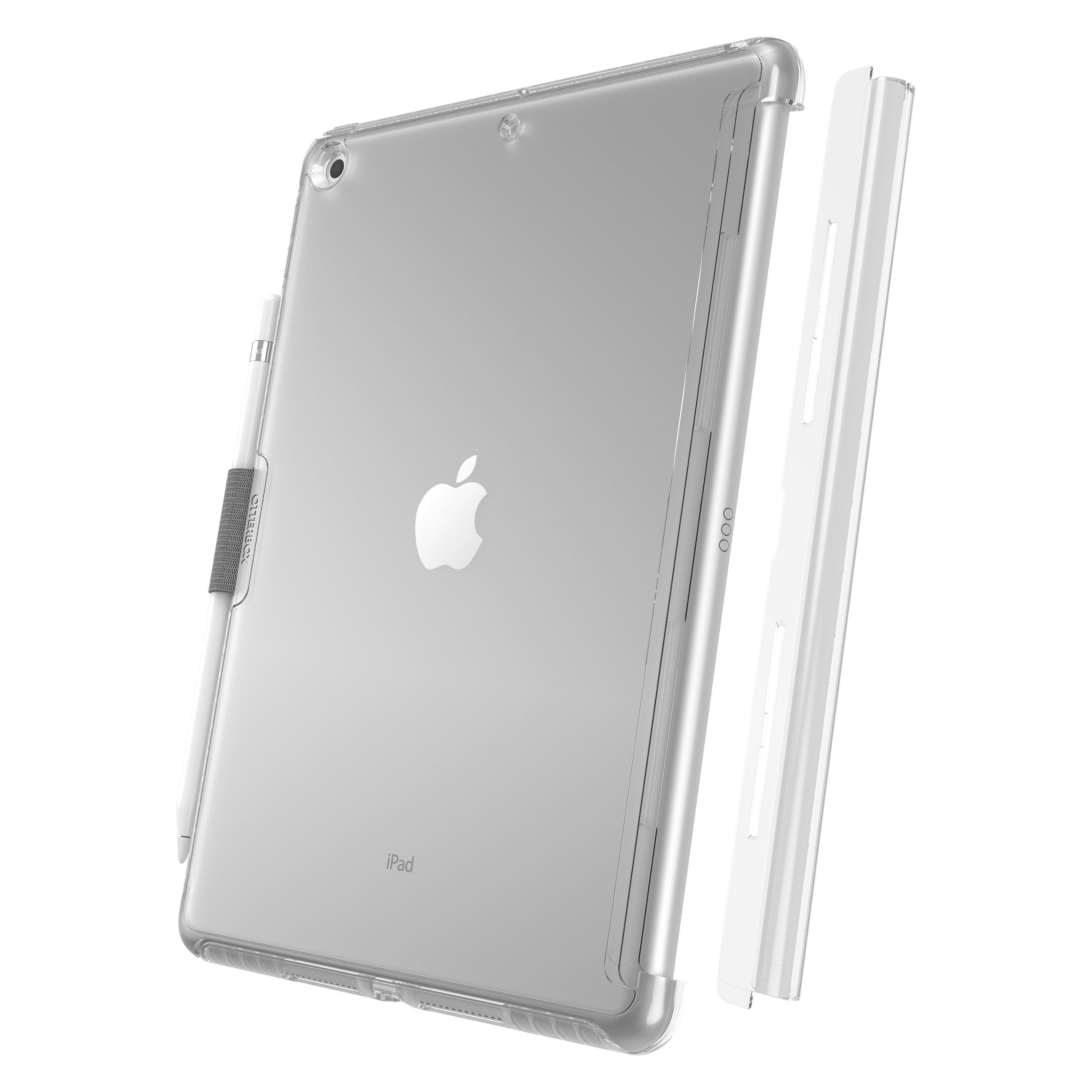 Otterbox  Cover Symmetry Clear per iPad 7th/8th/9th gen, antishock e cadute, protettiva e sottile, testata a norme MIL-STD 810G , trasparente 