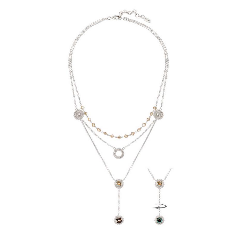 Steinkult  Halskette 3-Fach "Sheila" 