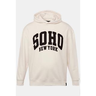 Sthuge  Sweat-shirt à capuche STHUGE, coupe oversize et inscription SOHO sur le devant- jusqu'au 8&nbsp;XL 