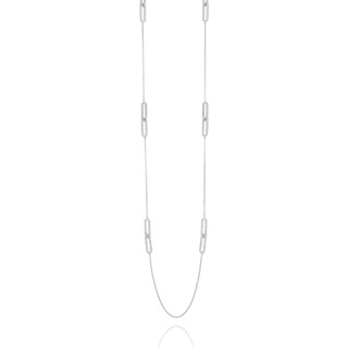 Charles Garnier  STYLES collana lunga in Argento e ossidi di zirconio 