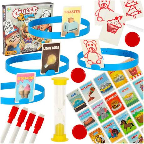 B2X  Chi sono io! Indovina disegno Gioco sociale per famiglie per bambini 