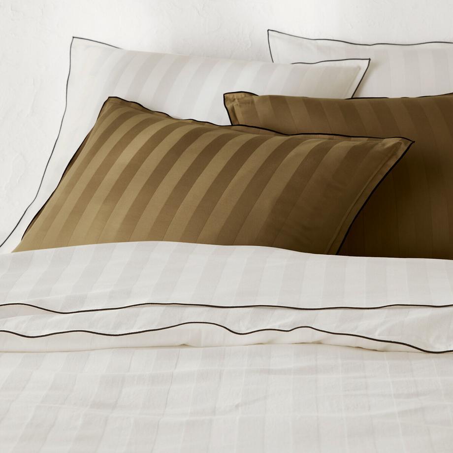 La Redoute Intérieurs Housse de couette Victor rayée  