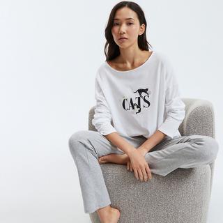 SO'HOME Ensemble Pyjama Imprimé Chat  