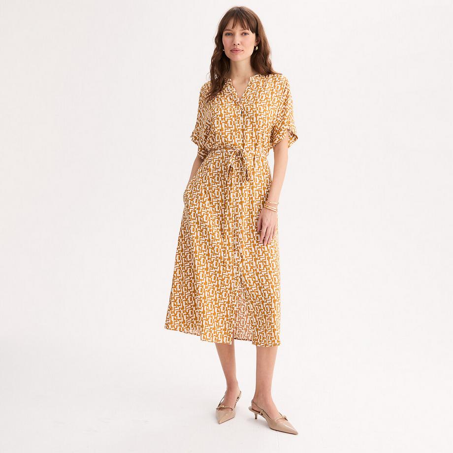 Ausgestelltes Kleid