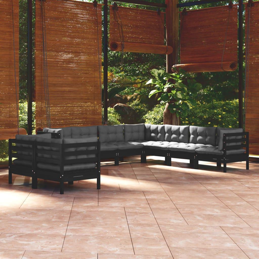 VidaXL Garten-lounge-set kiefernholz  