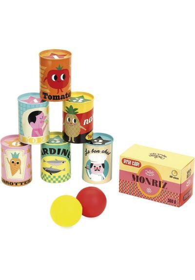 Image of Ingela P. Arrhenius, Spiel Dosenwerfen