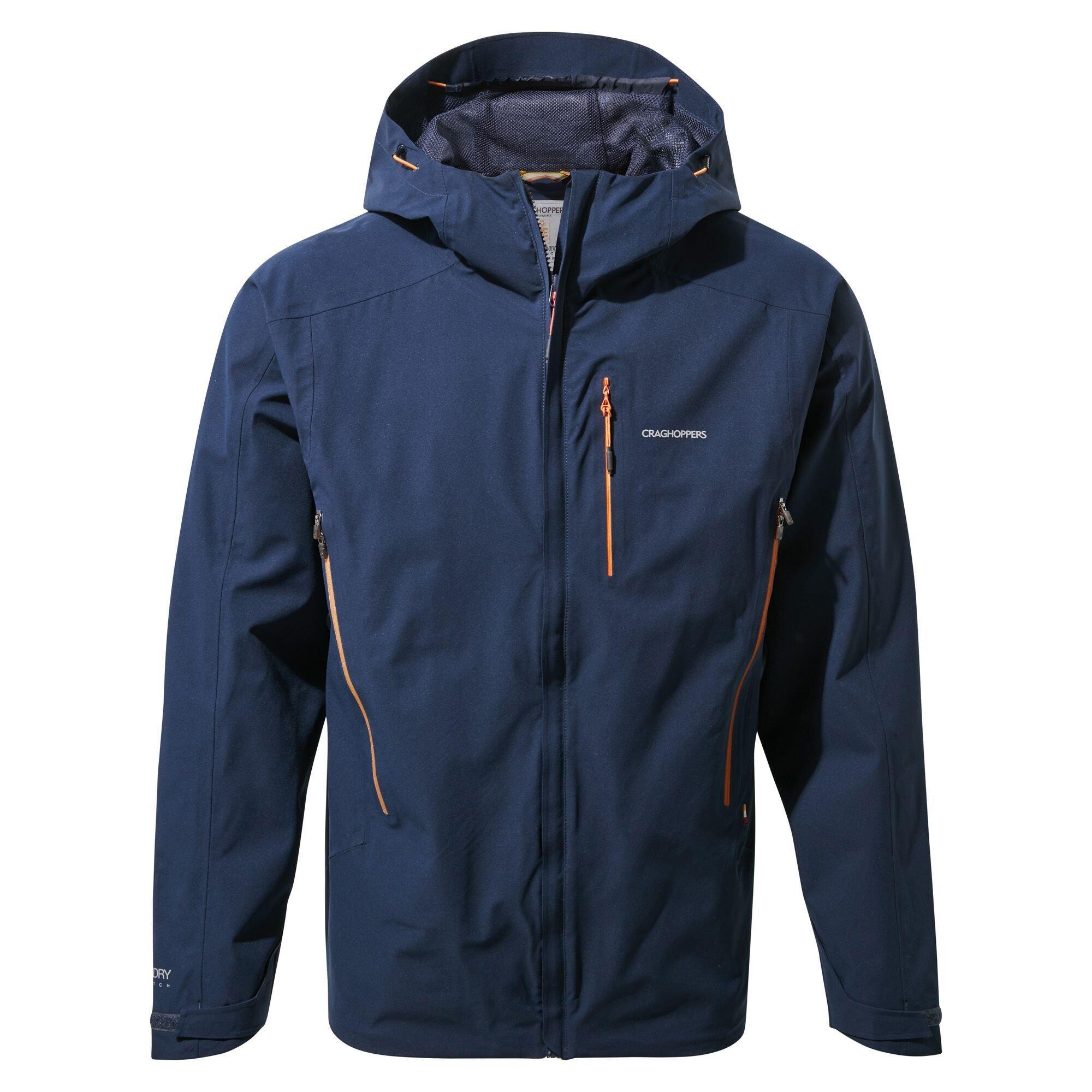 Image of Outdoorjacke Explore Mit Kapuze Herren Blau XS
