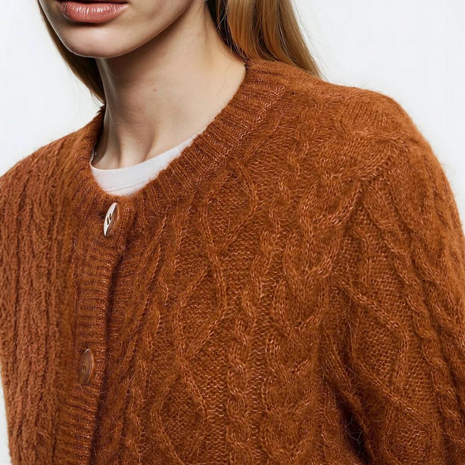 La Redoute Collections Cardigan torsadé  