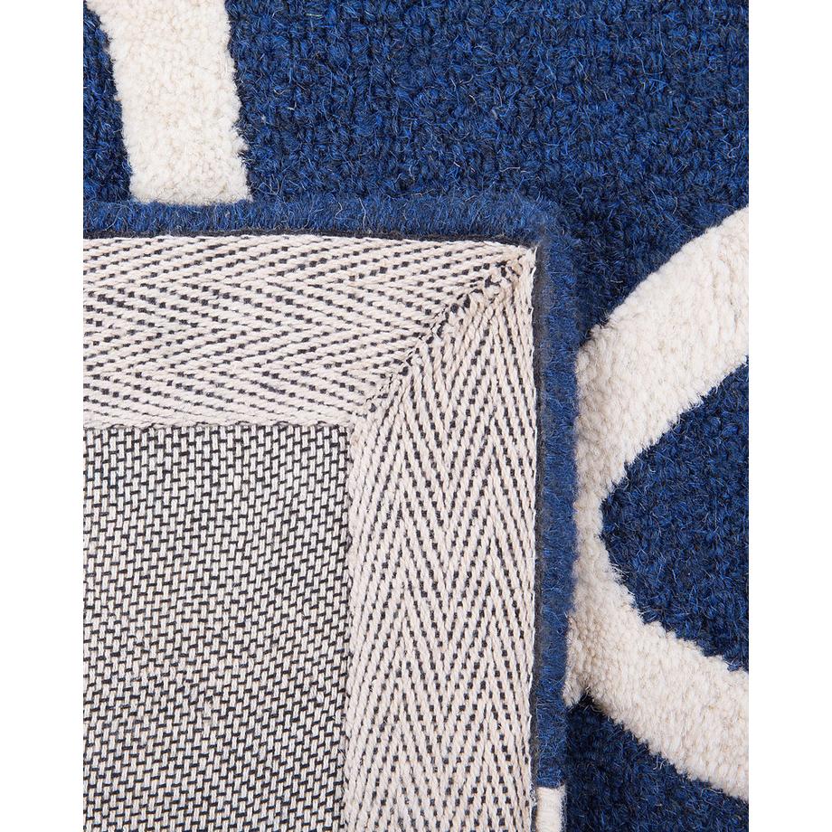 Beliani Teppich aus Wolle Modern SILVAN  