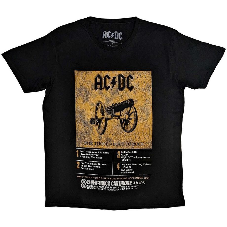 AC/DC ACDC 8 Track T-Shirt  