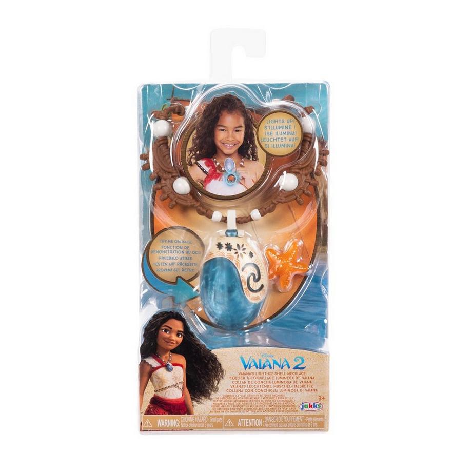 VAIANA  Disney Vaiana - Collier coquillage lumineux de Vaiana 