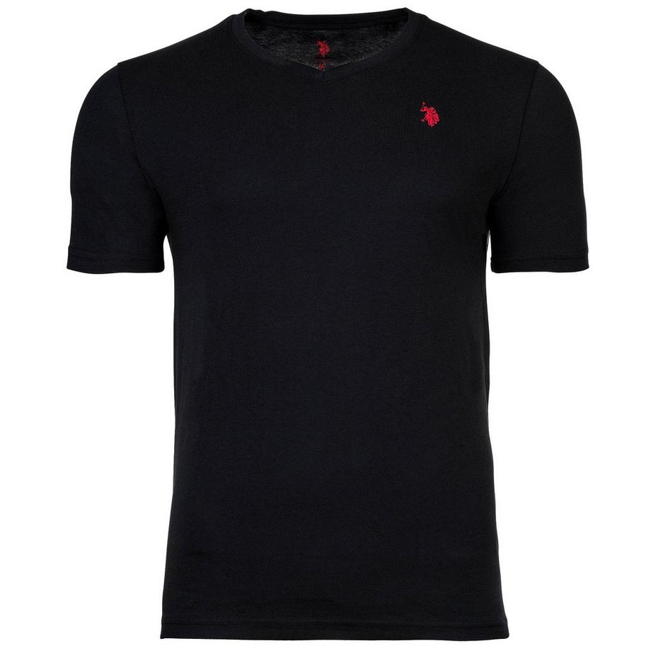U.S. Polo Assn. T-shirt Scollo a V Confezione da 2 Vestibilità Comoda  