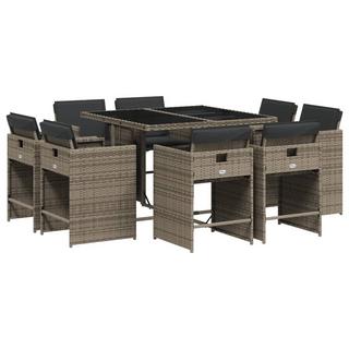 VidaXL Garten essgruppe poly-rattan  