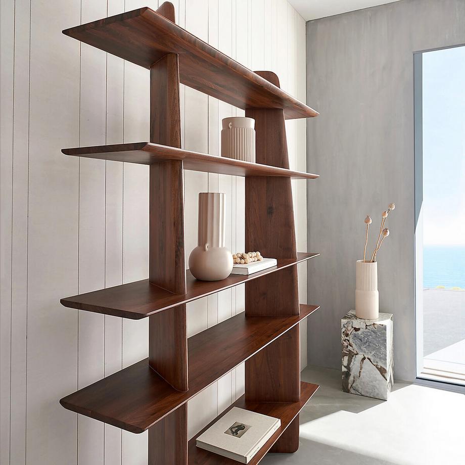 AM.PM  Bibliothèque en noyer massif 