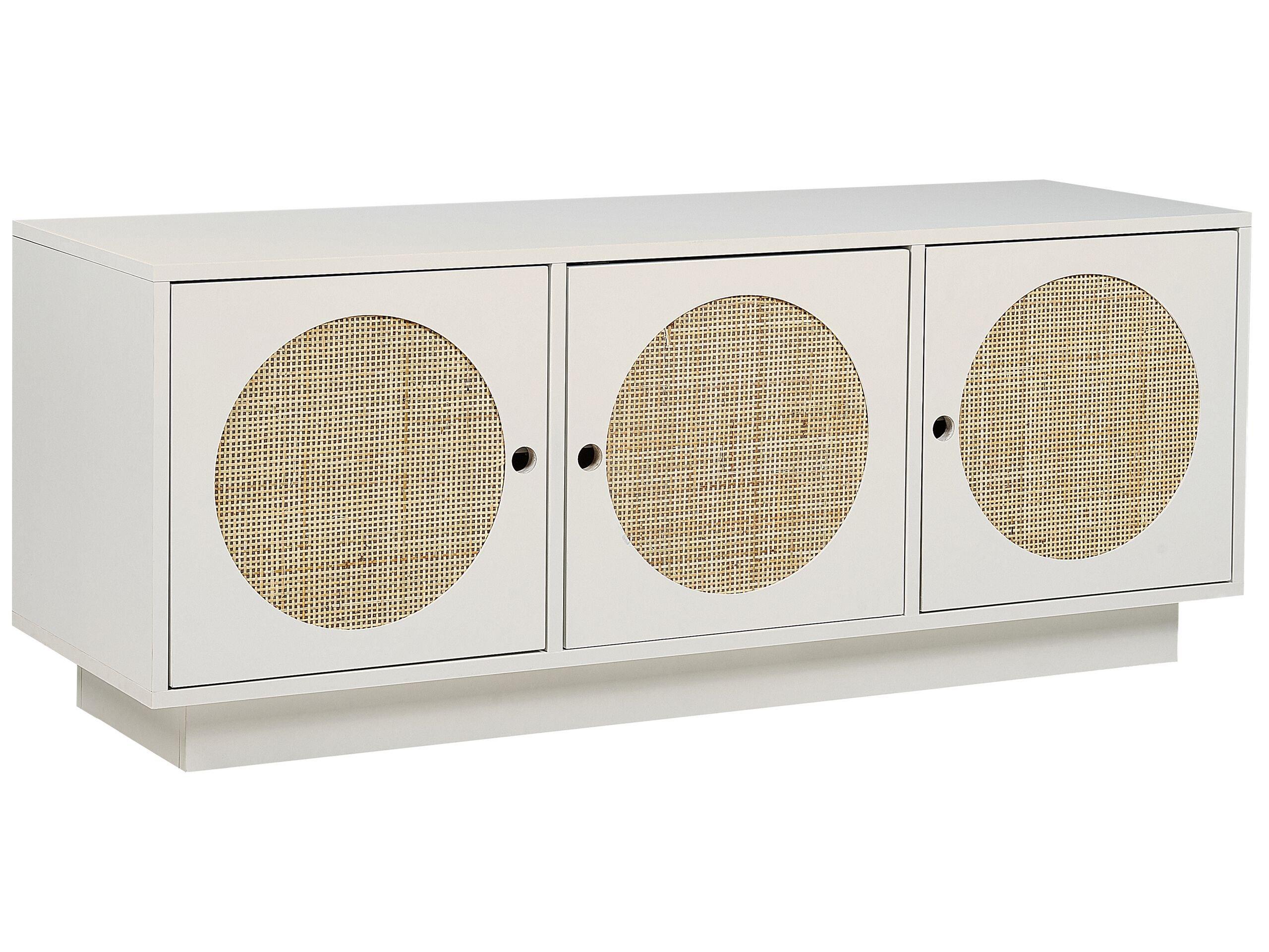 Beliani Credenza a 3 ante en Fibra a media densità (MDF) Boho UYUNI  