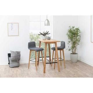 mutoni Tabouret de bar Scuol anthracite  