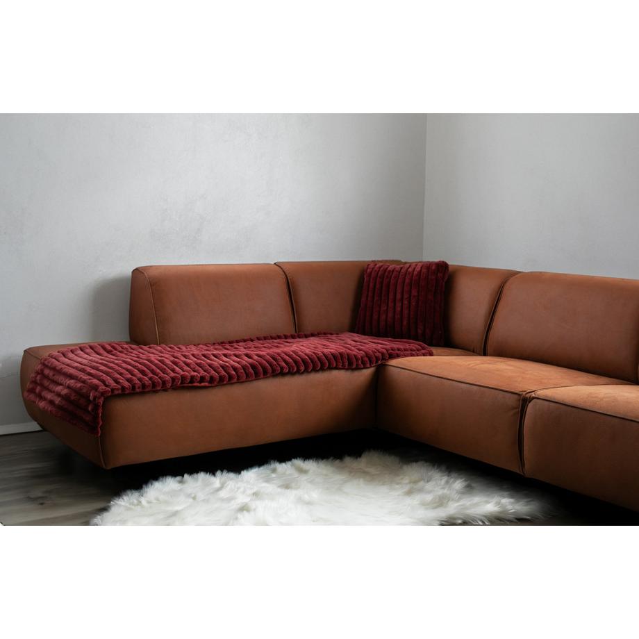 Tiseco Coperta a righe di coniglio  